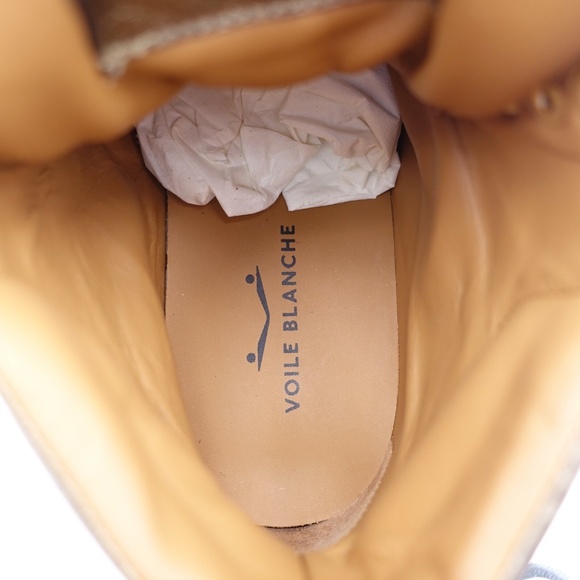 NEW Women's VOILE BLANCHE Eva Hike Boots Rame/Dark Brown/Leopard Fur - Picture 6 of 8